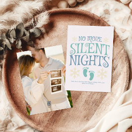 Foto Couple Christmas Pregnancy Ankündigung