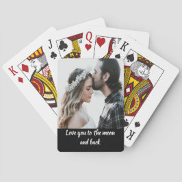 Foto Couple Liebe Modern Custom Spielkarten