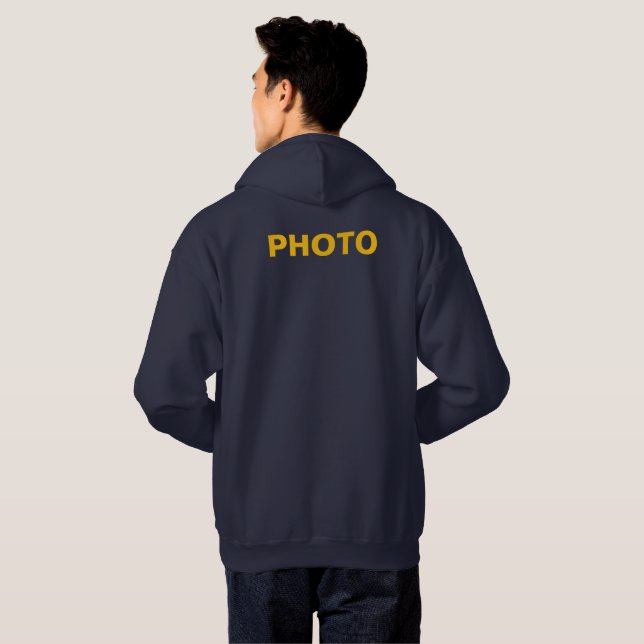 Foto Crew. Hoodie (Schwarz voll)