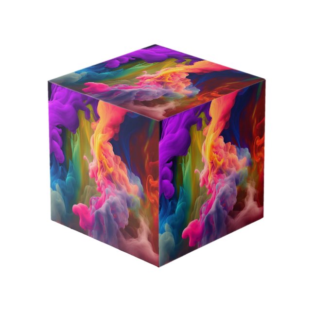 Foto Cube Würfel (Vorderseite Schrägansicht)