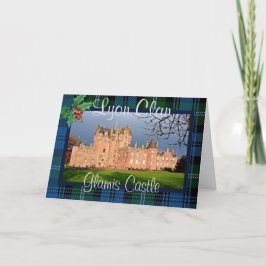 Foto Custom Lyon Scottish Clan Glamis Castle Xmas Karte