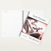 Foto Daily Planner Female Guitar Player HAMbWG