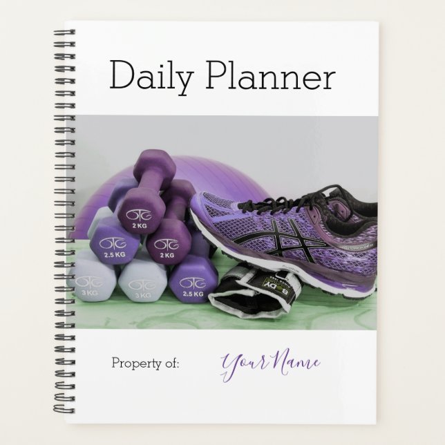 Foto Daily Planner - Gym Theme HAMbWG Planer (Vorderseite)