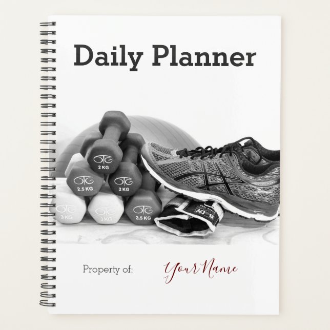 Foto Daily Planner - Gym Theme HAMbWG Planer (Vorderseite)