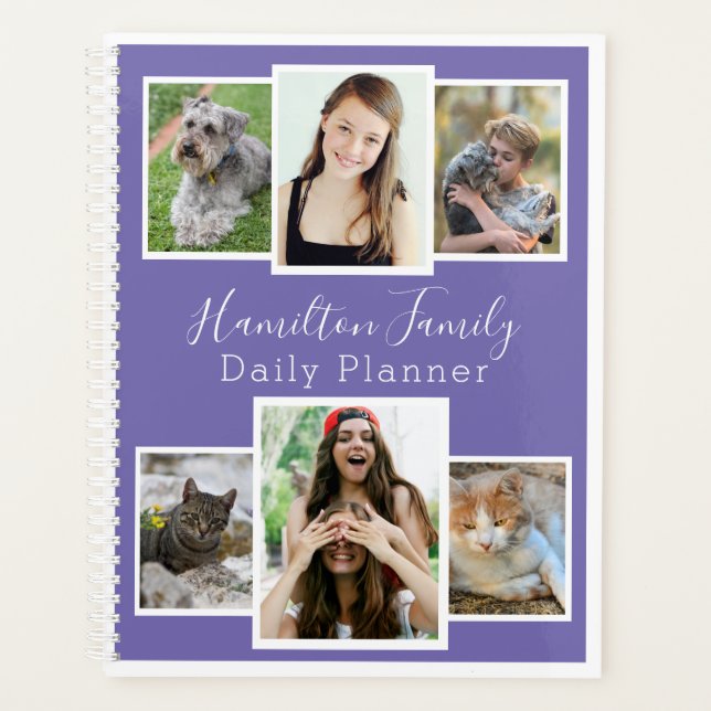 Foto Daily Planner - Lila Lavender HAMbyWG Planer (Vorderseite)