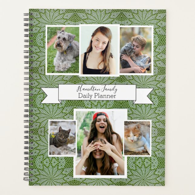 Foto Daily Planner mit Crochet Design - HAMbWG Planer (Vorderseite)