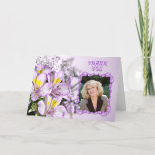 Foto danke Ihnen alstromeria lililis