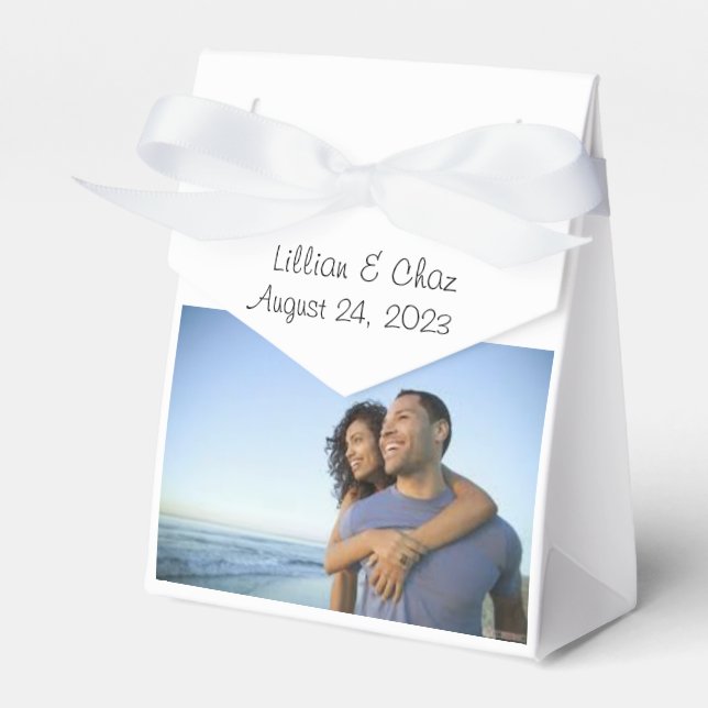 Foto danke Ihnen für die Kiste Geschenkschachtel (Vorderseite)