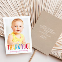 FOTO DANKE IHNEN niedlichen mutigen Typ lustig bun