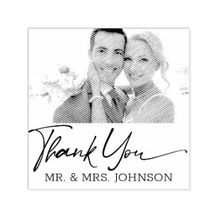 Foto Dankeschön für Hochzeit Permastempel