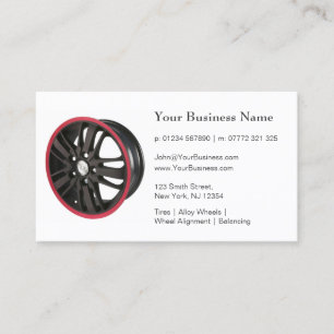 Foto der Alloy Wheel Rim - Visitenkarte