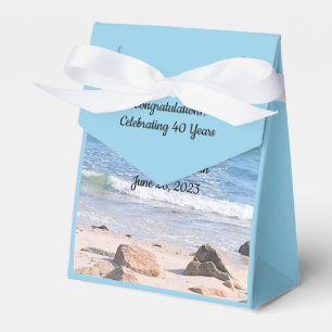 Foto der Atlantikküste 40 Jahre Fiev Geschenkschachtel