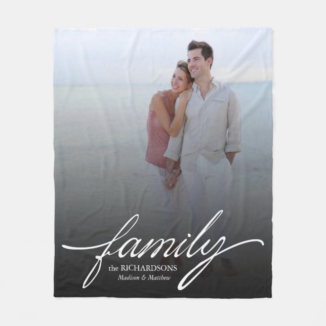 Foto der benutzerdefinierten Familie: Sake Blanket Fleecedecke (Vorderseite)