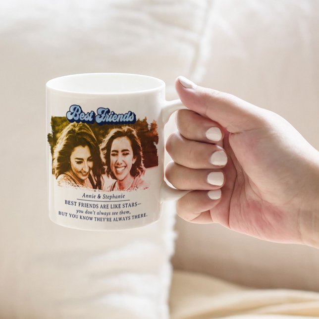 Foto der besten Freunde Kaffeetasse (Von Creator hochgeladen)