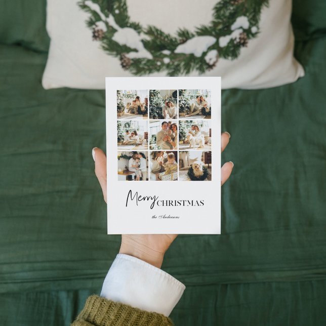 Foto der einfachen Collage-Familie | Frohe Weihnac (Von Creator hochgeladen)