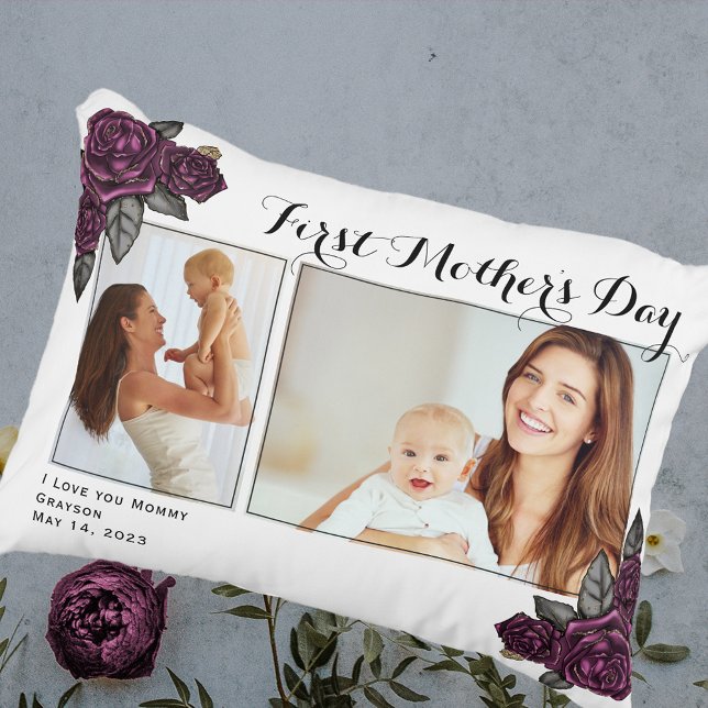 Foto der ersten Mutter Dekokissen (Von Creator hochgeladen)