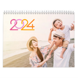 Foto der Familie 2024 - Geschenk für einen benutze Kalender