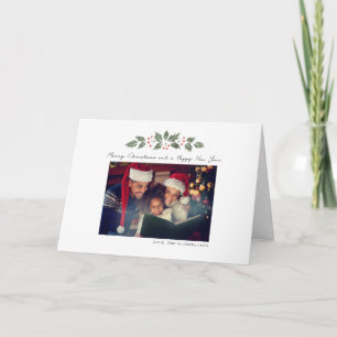 Foto der Familie Frohe Weihnachten Botanisch