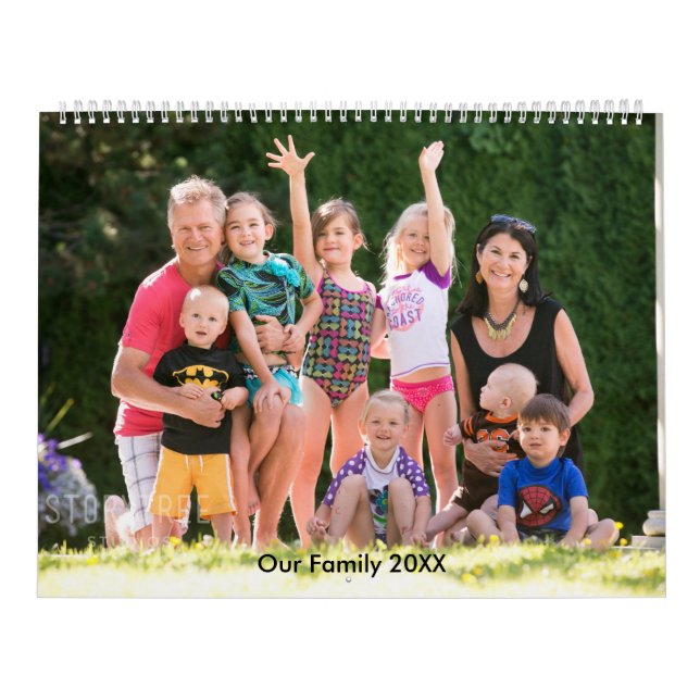Foto der Familie Individualisieren Sie Ihren Urlau Kalender (Titelbild)