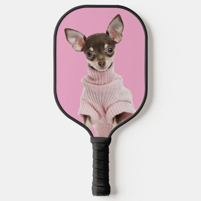 Foto der Familie rosa Pickleball Schläger (Vorderseite)