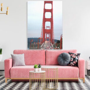 Foto der Golden Gate Bridge Wrapped Canvas Leinwanddruck