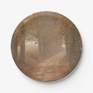 Foto der Herbstbaumen Pappteller