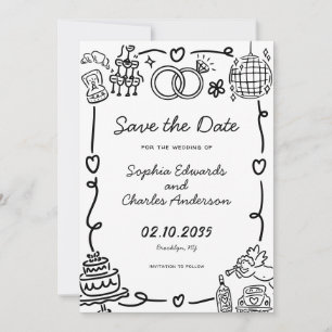 Foto der Illustration Save The Date