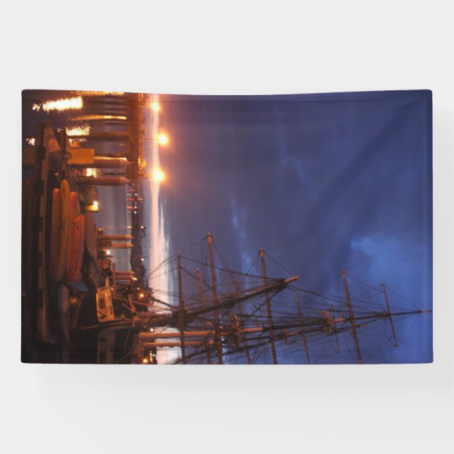 Foto der Inspiration, Pilgrim im Morgengrauen Banner (Horizontal)
