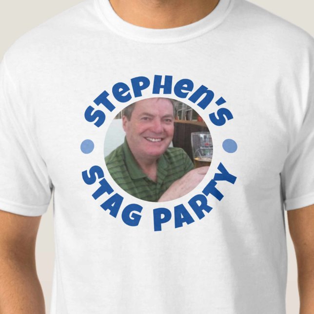 Foto der Junggesellen T-Shirt (Von Creator hochgeladen)