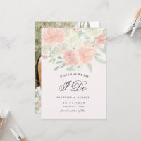 Foto der leichten Frühlingsflora Save the Date