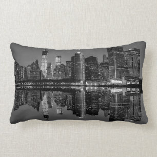 Foto der New York Cityskyline-Landschaft Lendenkissen