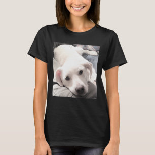 Foto der Niedlichen Hundeschlittenpuppe auf dem Va T-Shirt