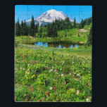 Foto der Rainier-Wildblumen Puzzle<br><div class="desc">Hallo ! Ich hoffe, Sie mögen dieses Foto, das ich auf meinen Reisen und Abenteuern! Füge deinen eigenen Text hinzu und Karo meine Shops für mehr!</div>