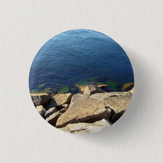 Foto der Rocky Cliff Button (Vorderseite)