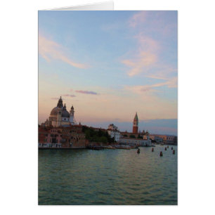 Foto der romantischen Lagune von Venedig