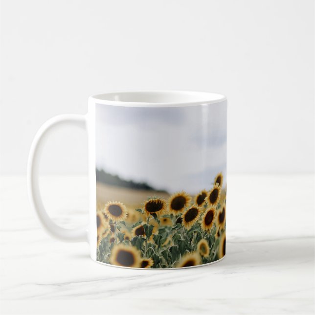 Foto DER SONNENBLUMEN Kaffeetasse (Links)