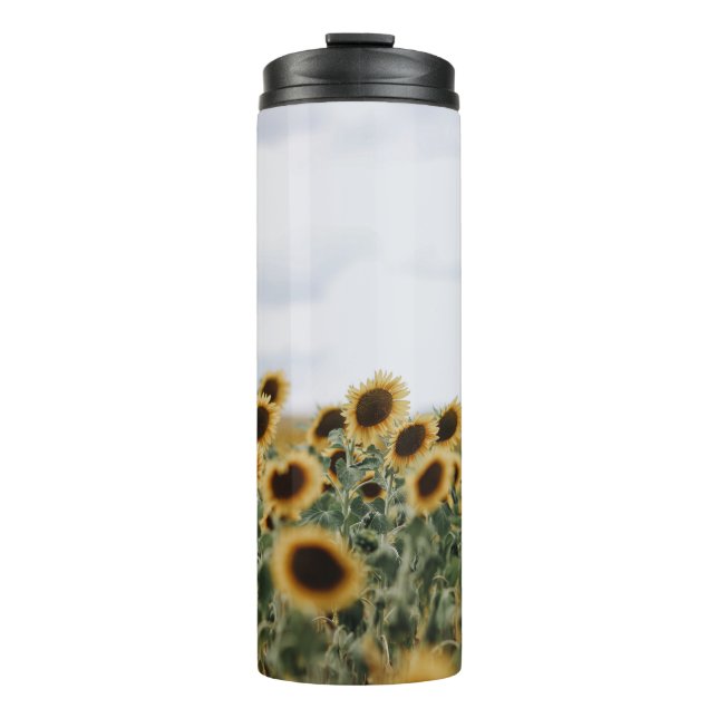 Foto DER SONNENBLUMEN Thermosbecher (Vorderseite)