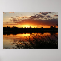 Foto der Sonnenuntergänge Naturschauspiel