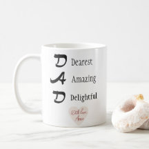 Foto der Tasse für personalisierte Vater | Vaterta