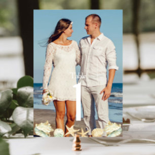 Foto der tropischen Hochzeit in Urlaubsort Tischnummer