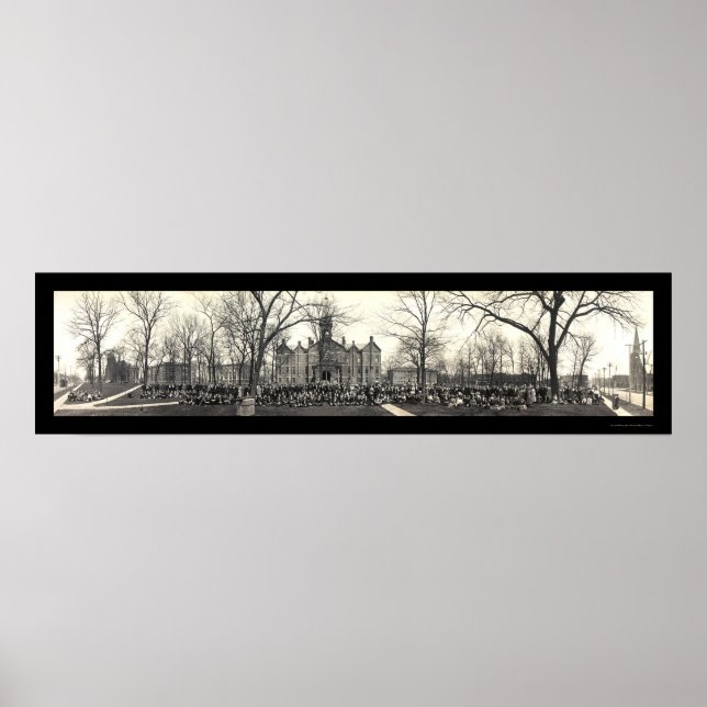 Foto der Universität Chapel Drake 1911 Poster (Vorne)