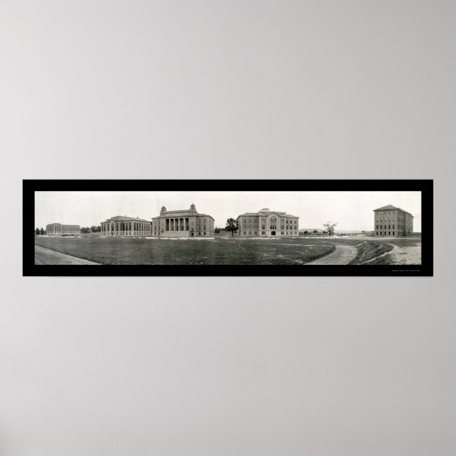 Foto der Universität Syrakus 1908 Poster (Vorne)