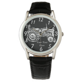Foto der Vintagen Grauschnecke Armbanduhr