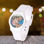 Foto der weißen Schriftenfamilie Armbanduhr<br><div class="desc">Foto der weißen Schriftzeichen</div>