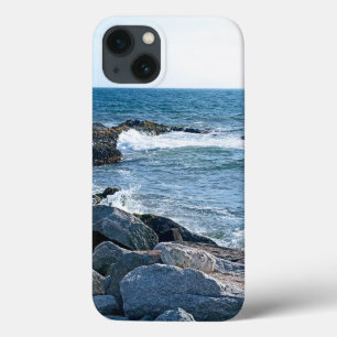 Foto des Atlantischen Ozeans mit Wellenbrechern Case-Mate iPhone Hülle