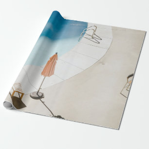 Foto des braunen Schirms Geschenkpapier
