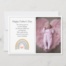 Foto des ersten Vaters