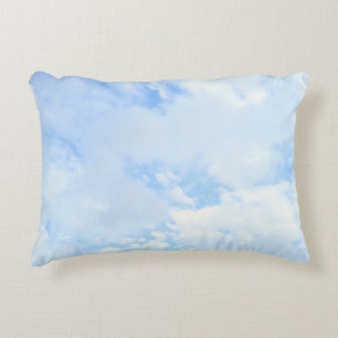 Foto des Friedlichen Blue Sky Simple Dekokissen