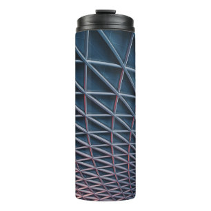 Foto des Gebäude im unteren Winkel Thermosbecher
