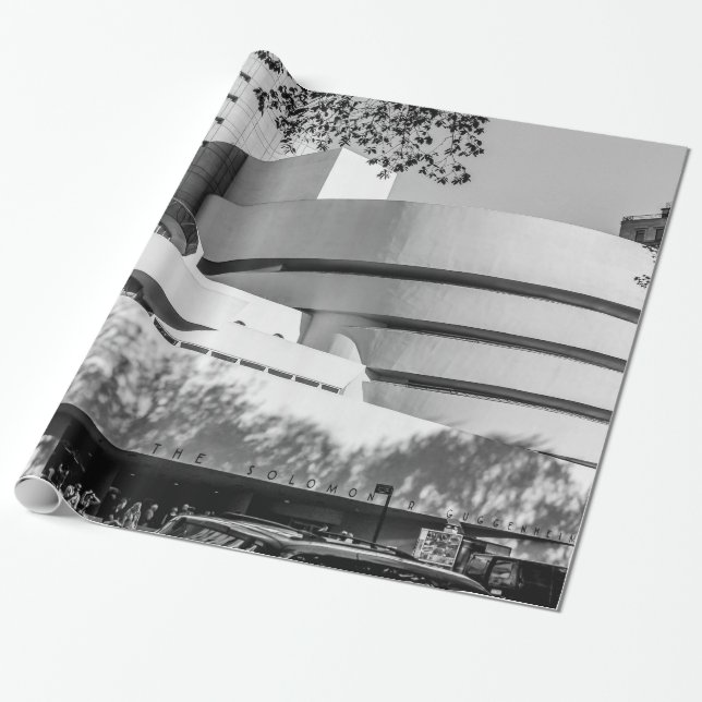 Foto des Guggenheim Museums in New York City Geschenkpapier (Ungerollt)